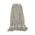 Boardwalk Pro Loop Web/Tailband Wet Mop Head, Cotton, 24oz, White