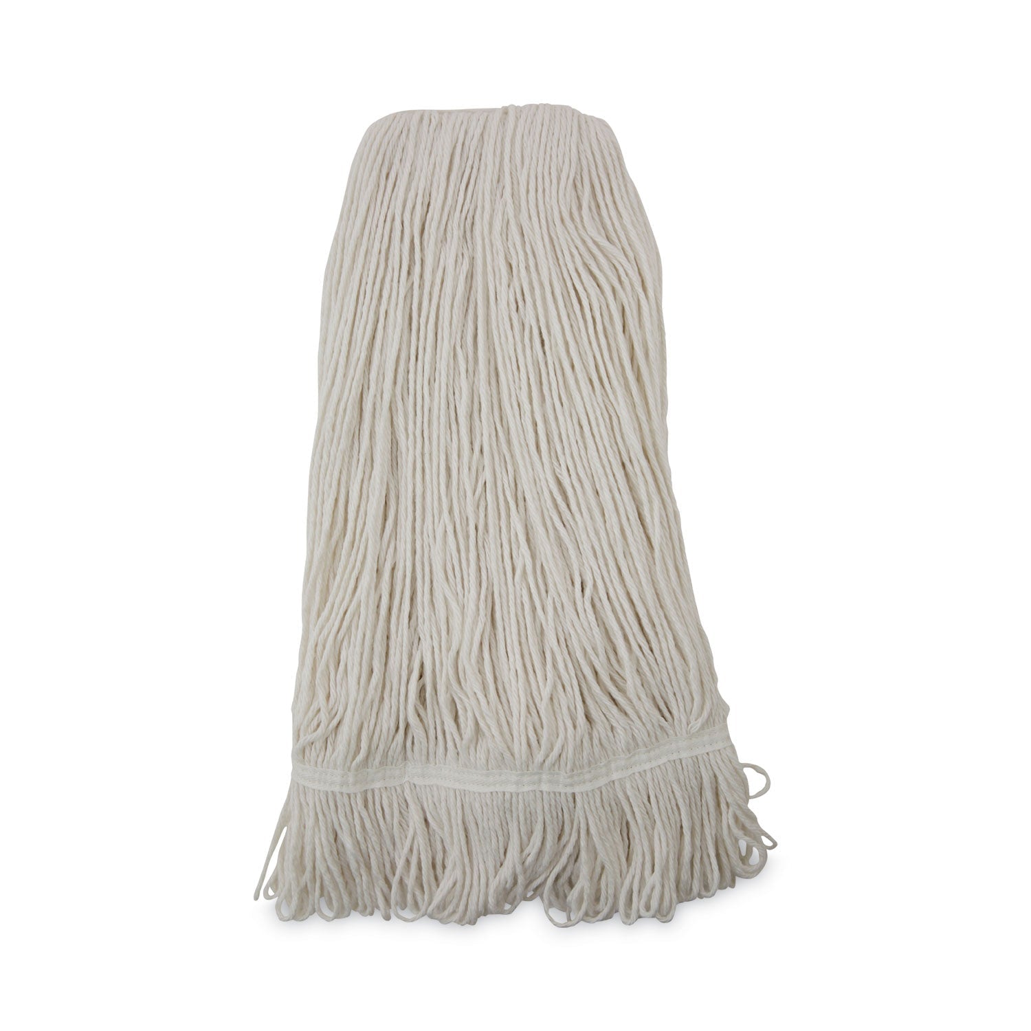 Boardwalk Pro Loop Web/Tailband Wet Mop Head, Rayon, 24oz, White, 12/Carton