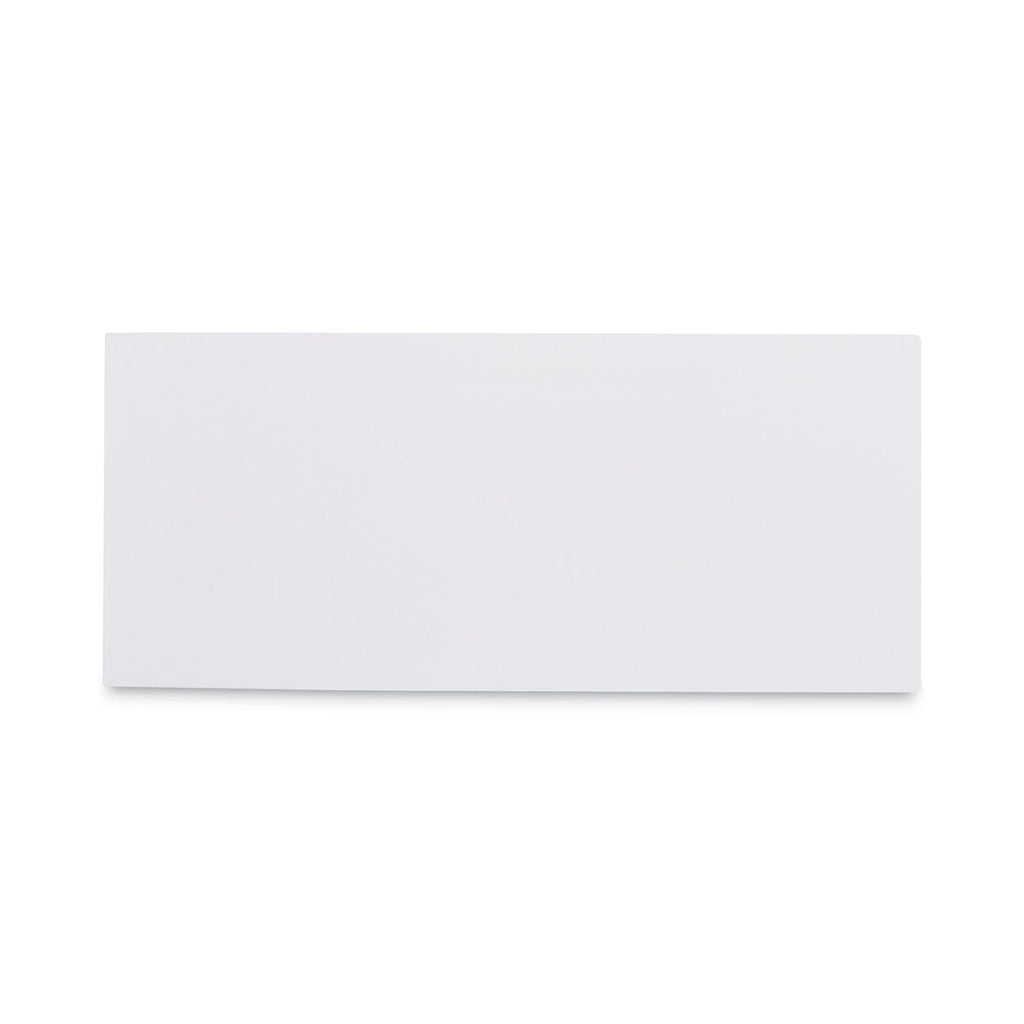 Universal Peel Seal Strip Business Envelope, #10, Square Flap, Self-Adhesive Closure, 4.13 x 9.5, White, 100/Box