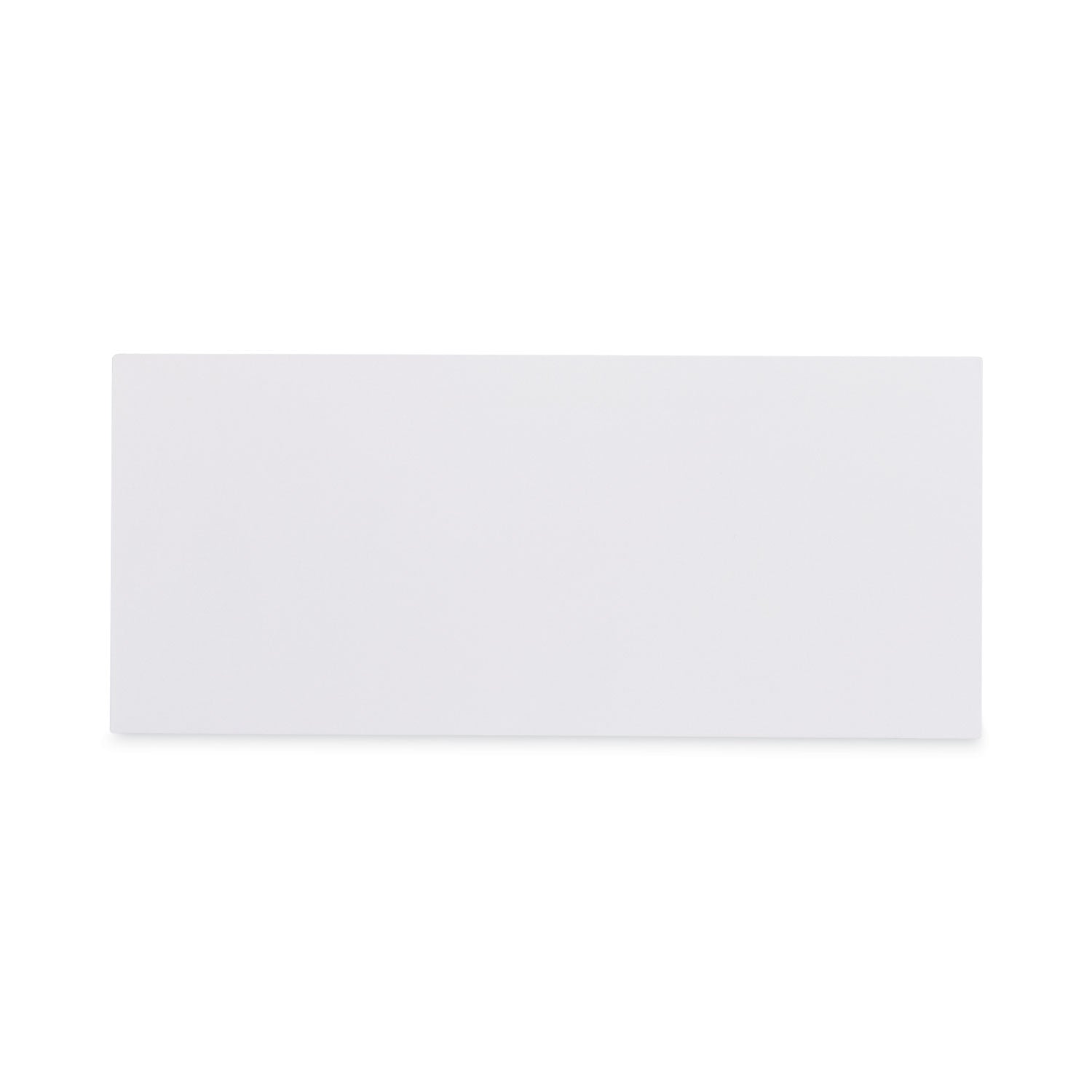 Universal Peel Seal Strip Business Envelope, #10, Square Flap, Self-Adhesive Closure, 4.13 x 9.5, White, 500/Box
