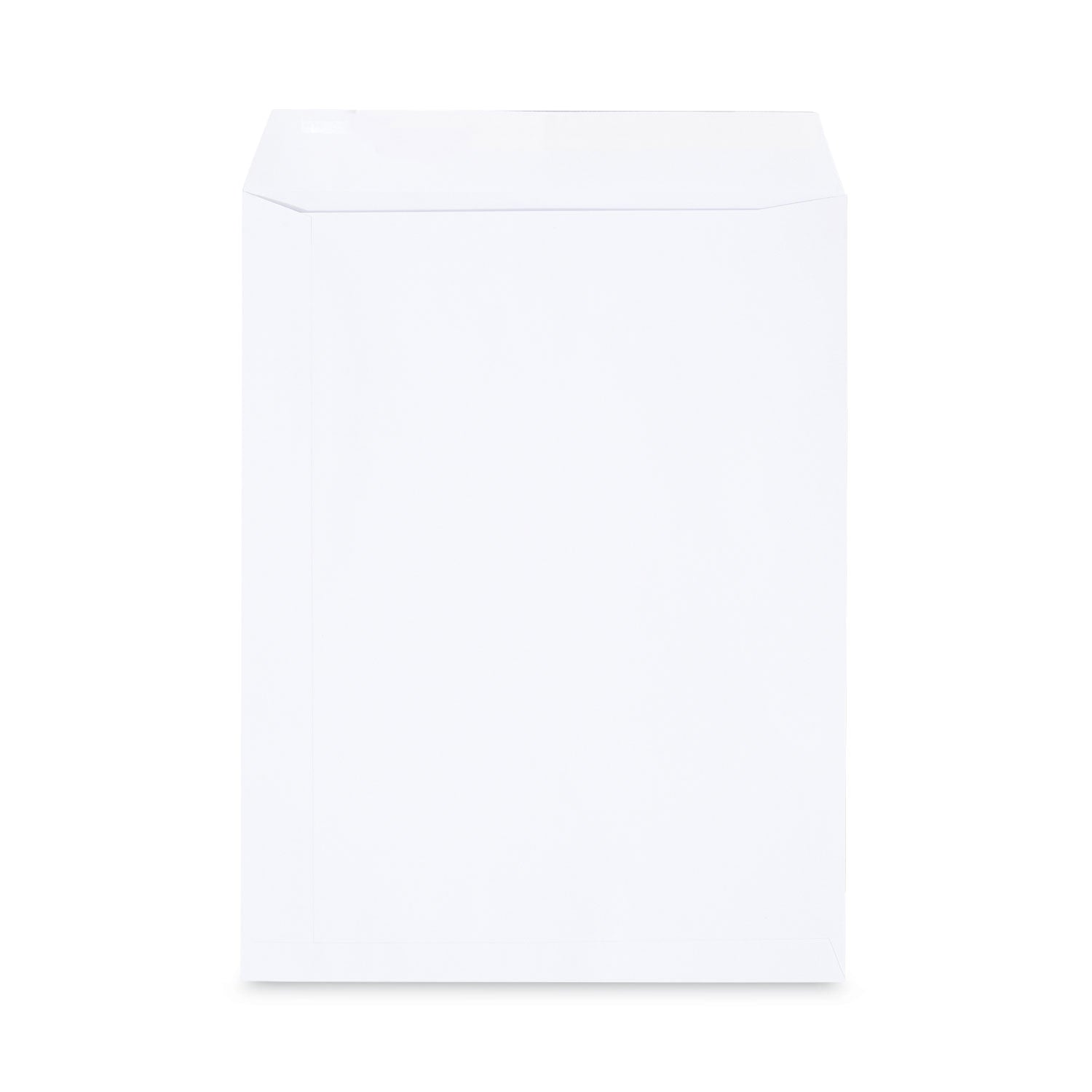 Universal Peel Seal Strip Catalog Envelope, #13 1/2, Square Flap, Self-Adhesive Closure, 10 x 13, White, 100/Box