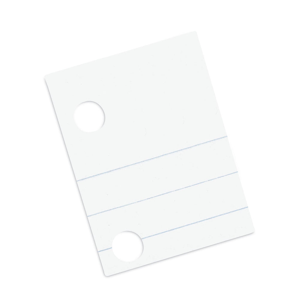 Pacon Composition Paper, 5-Hole, 8 x 10.5, Wide/Legal Rule, 500/Pack