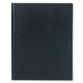 Blueline Executive Notebook, Ribbon Bookmark, 1 Subject, Medium/College Rule, Blue Cover, 11 x 8.5, 75 Sheets