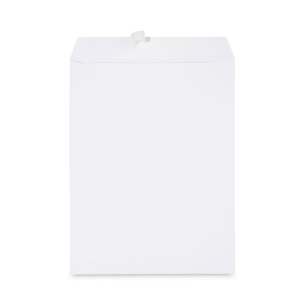 Universal Catalog Envelope, 24 lb Bond Weight Paper, #13 1/2, Square Flap, Gummed Closure, 10 x 13, White, 250/Box