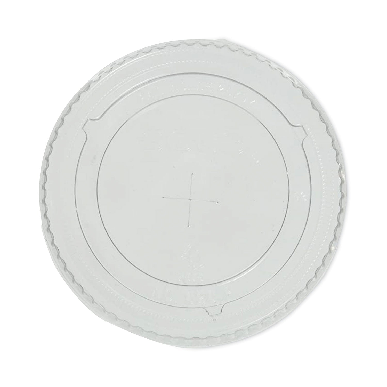SupplyCaddy Plastic Cold Cup Lids, Fits 12 oz to 20 oz Cups, Clear, 1,000/Carton