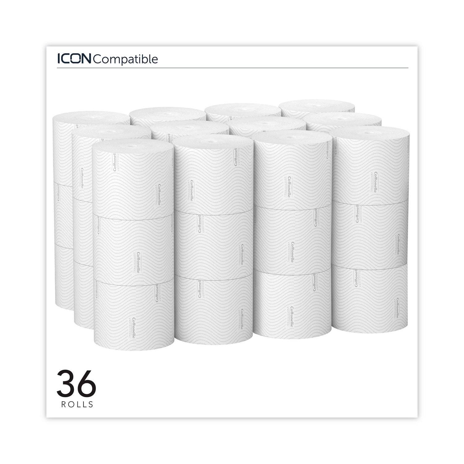 Cottonelle Clean Care Bathroom Tissue, Septic Safe, 2-Ply, White, 900 Sheets/Roll, 36 Rolls/Carton