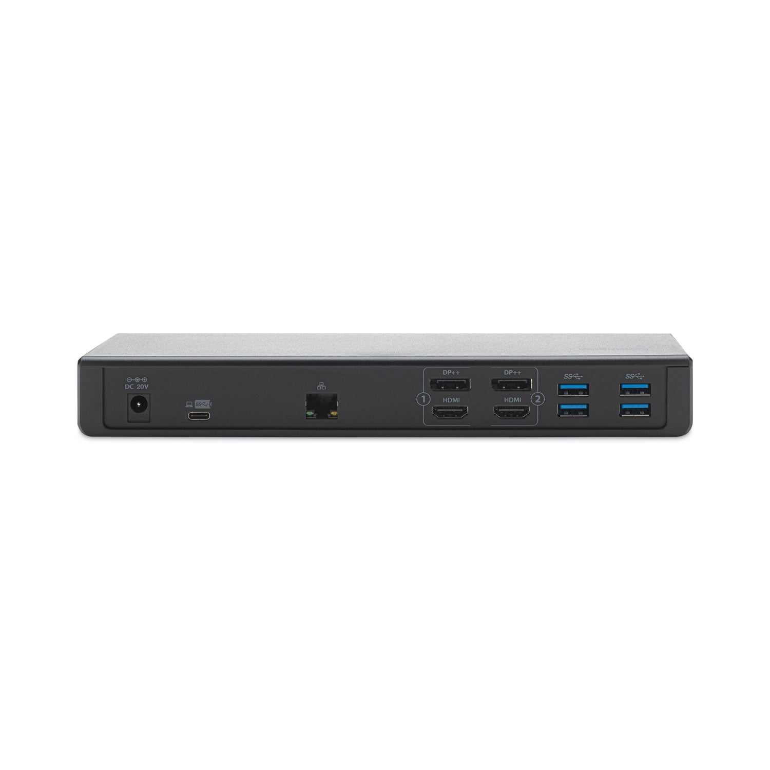 Kensington SD4750P USB-C and USB-A Dual 4K Hybrid Docking Station, Black
