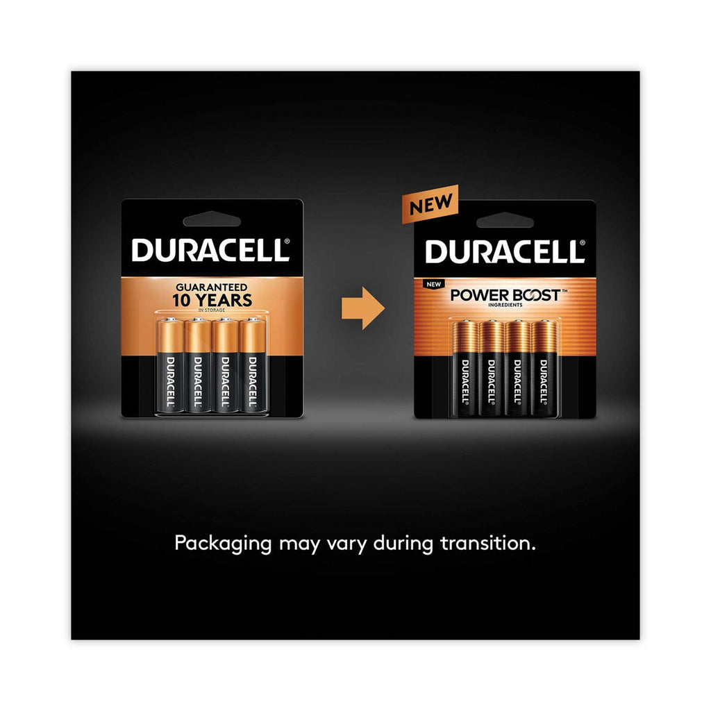 Duracell Power Boost CopperTop Alkaline AA Batteries, 4/Pack