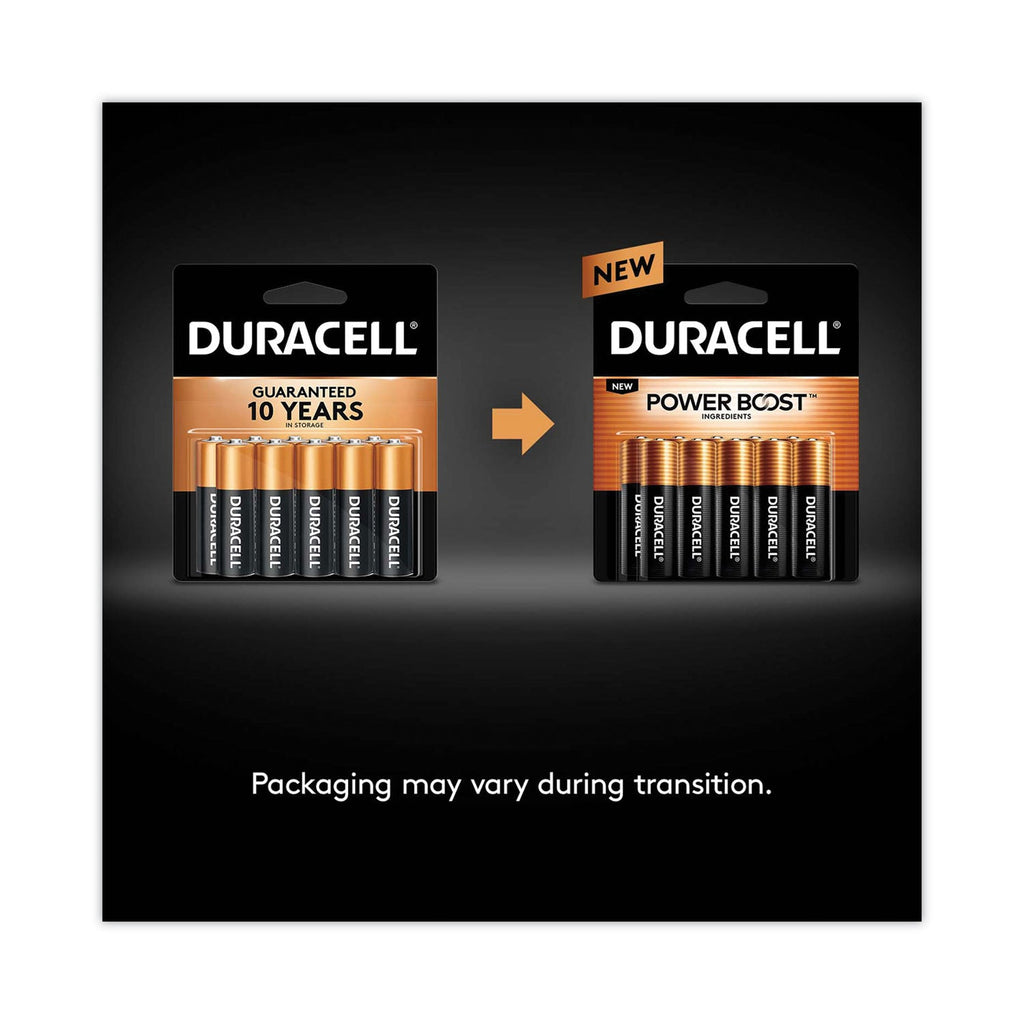 Duracell Power Boost CopperTop Alkaline AA Batteries, 10/Pack