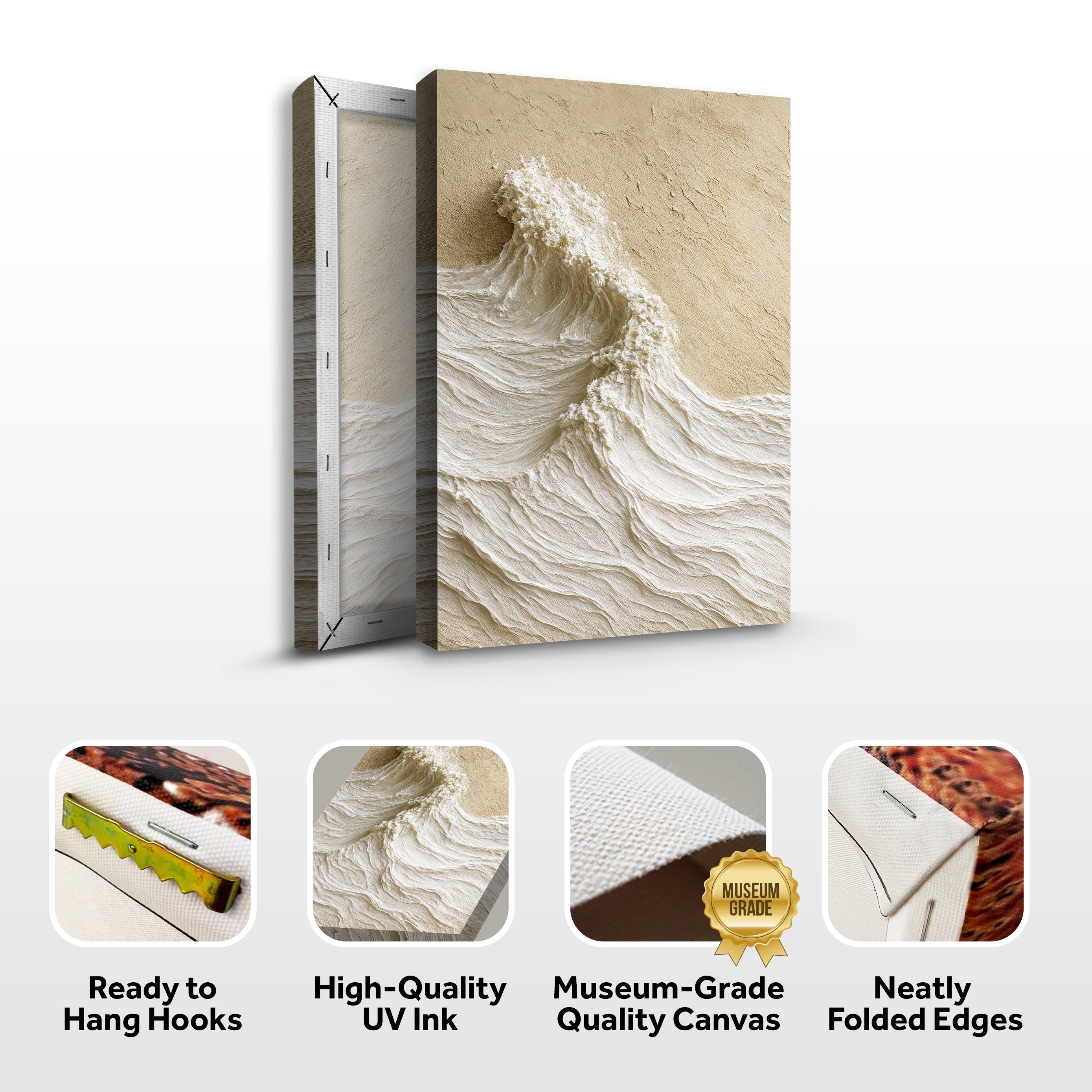 Modern Neutral Mountain Wall Art