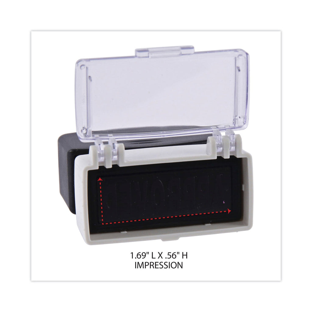 Universal Message Stamp, APPROVED, Pre-Inked One-Color, Blue