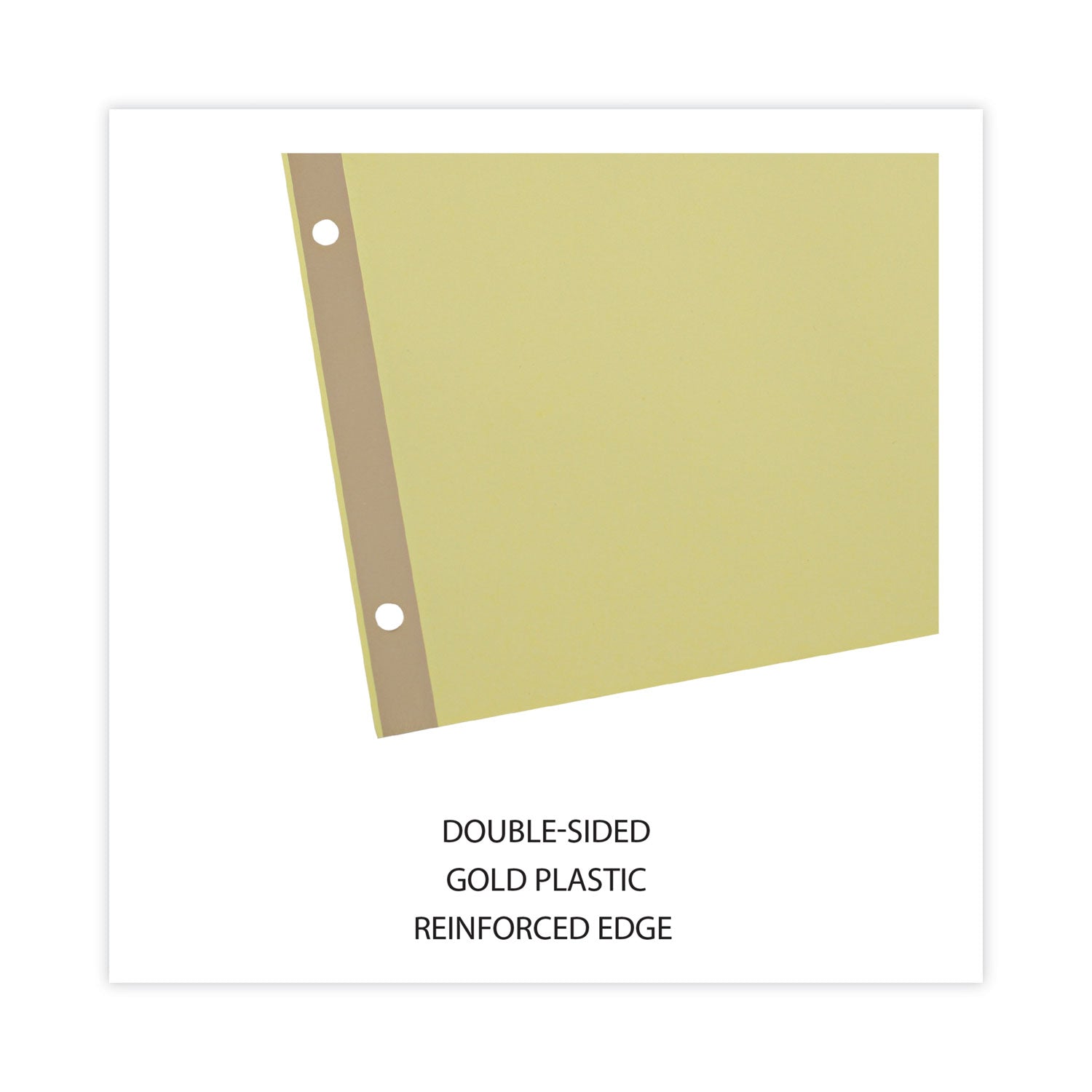 Universal Deluxe Extended Insertable Tab Indexes, 8-Tab, 11 x 8.5, Buff, Clear Tabs, 24 Sets