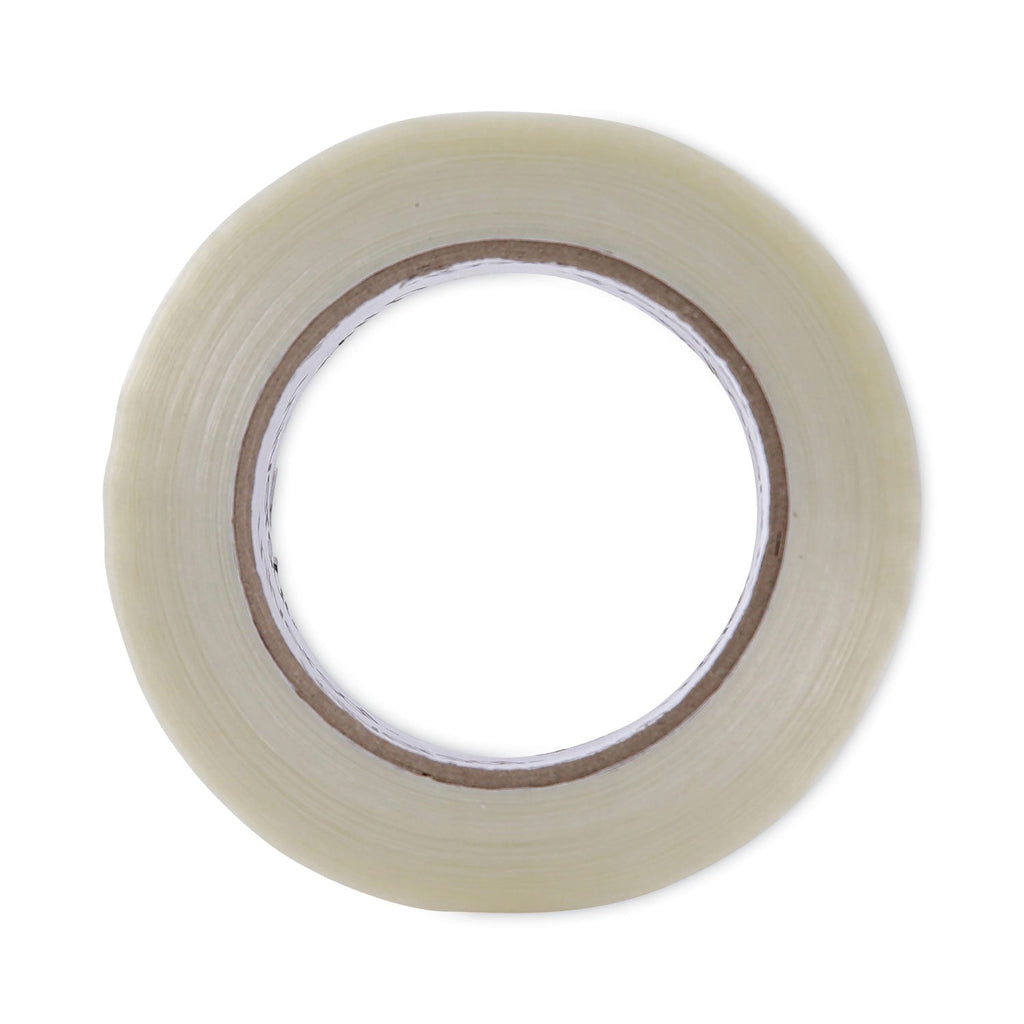 Universal 120# Utility Grade Filament Tape, 3" Core, 48 mm x 54.8 m, Clear