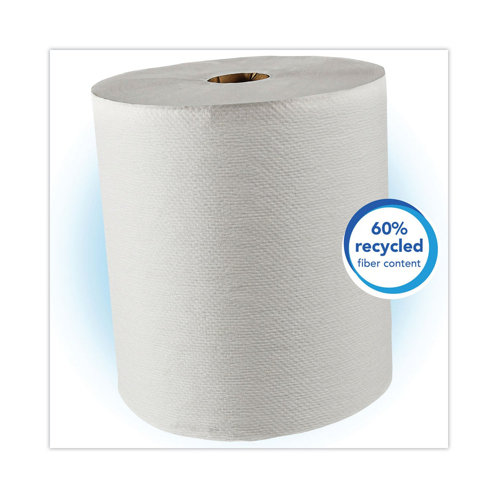Kleenex Hard Roll Paper Towels with Premium Absorbency Pockets, 8" x 425 ft, 1.5" Core, White, 12 Rolls/Carton