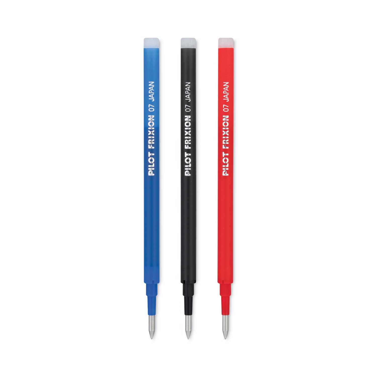 Pilot Refill for Pilot FriXion Erasable, FriXion Ball, FriXion Clicker and FriXion LX Gel Ink Pens, Fine Tip, Assorted Ink, 3/Pack
