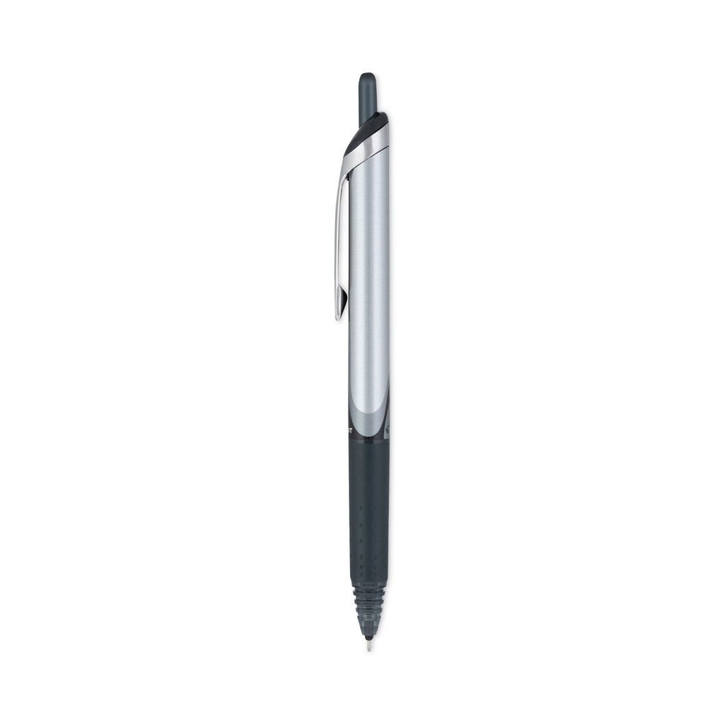 Pilot Precise V7RT Roller Ball Pen, Retractable, Fine 0.7 mm, Black Ink, Black Barrel