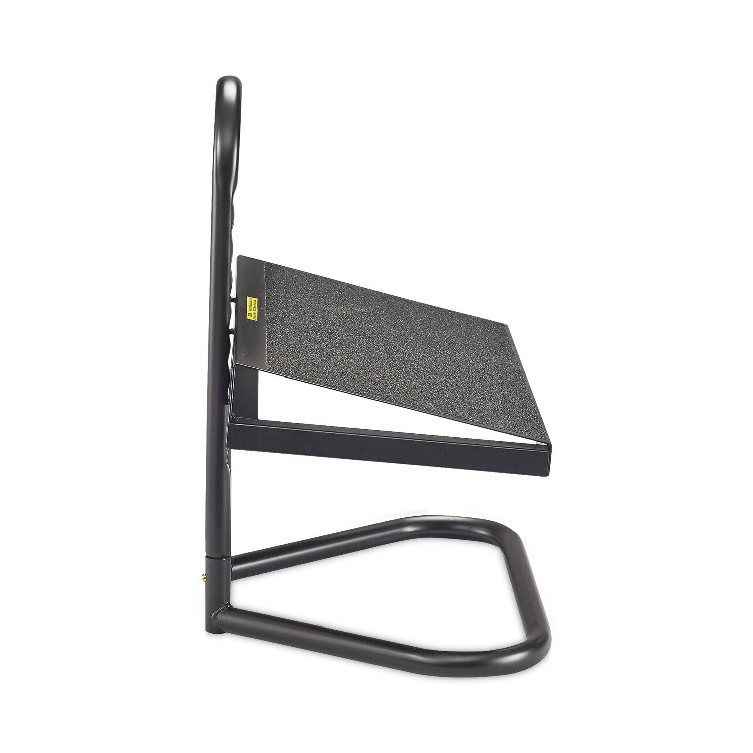 Safco Task Master Adjustable Height Footrest, 20w x 12d x 5.5 to 15h, Black