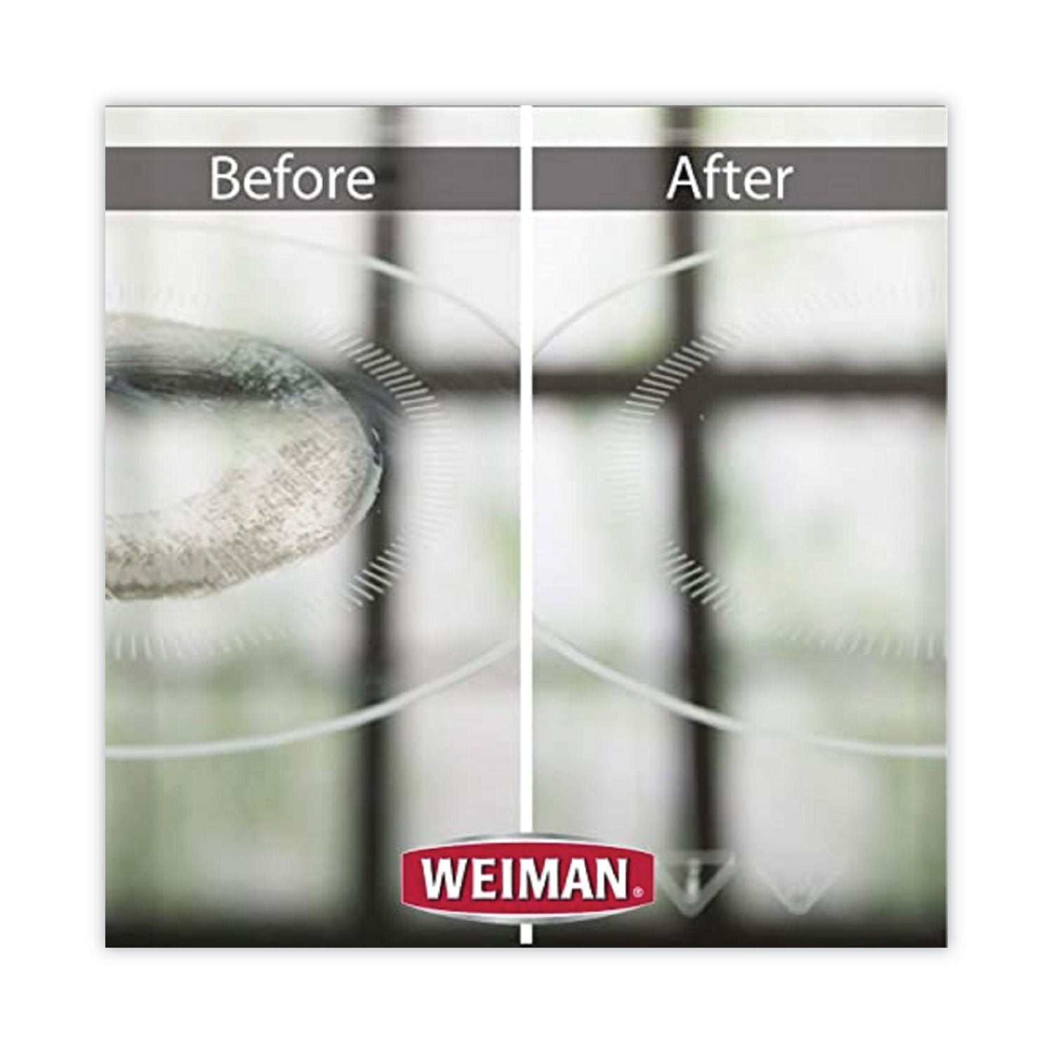 WEIMAN Glass Cook Top Cleaner and Polish, 20 oz, Squeeze Bottle, 6/CT