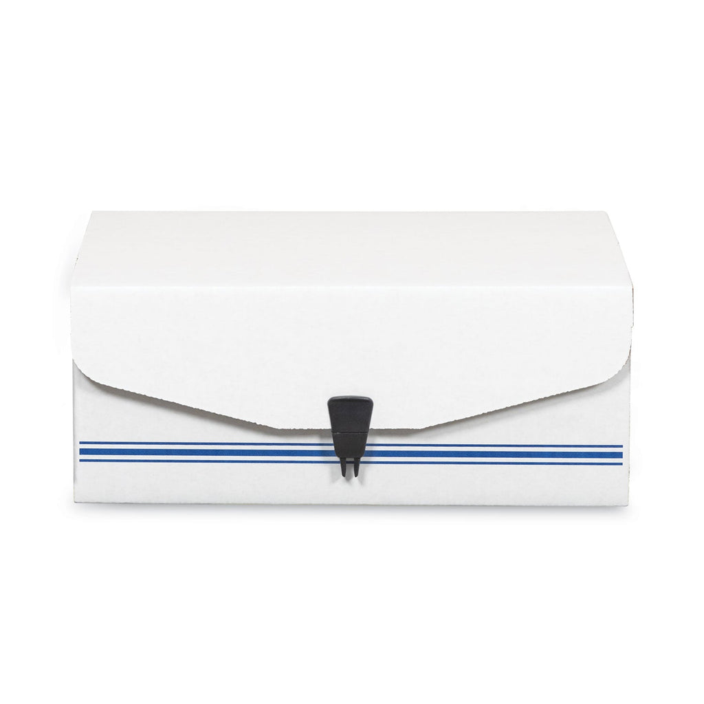 Bankers Box LIBERTY BINDER-PAK, Letter Files, 9.13" x 11.38" x 4.38", White/Blue