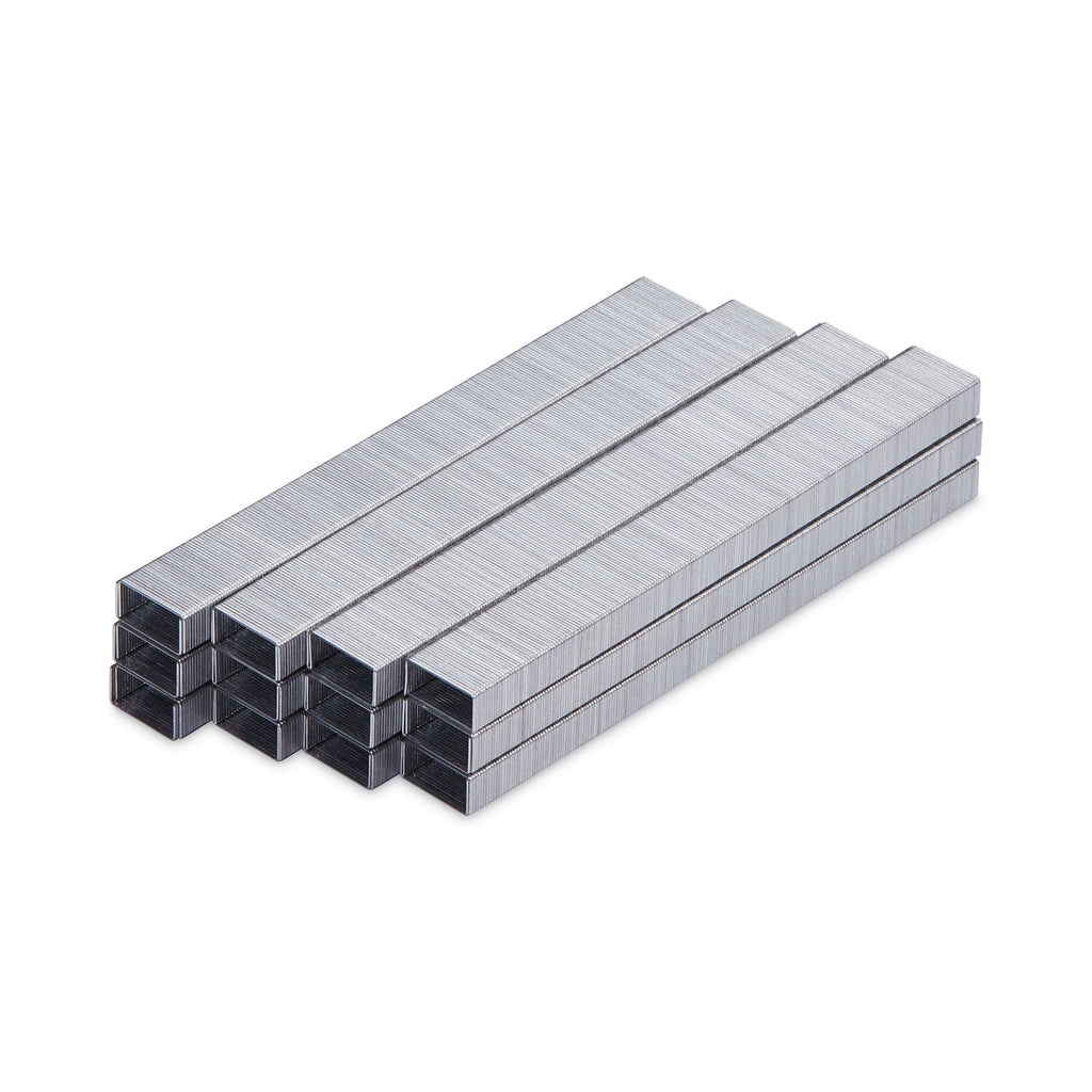 Bostitch Premium Standard Staples, 0.25" Leg, 0.5" Crown, Steel, 5,000/Box