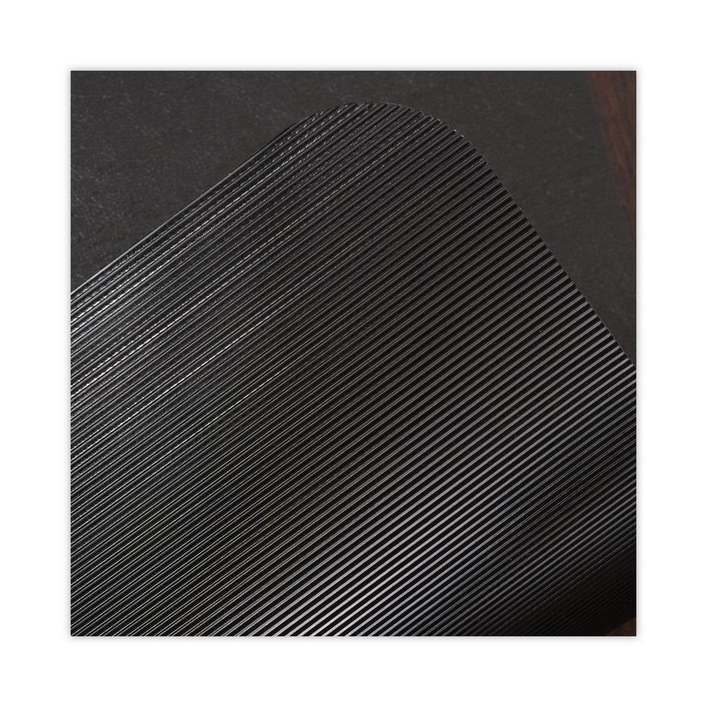 ES Robbins Floor+Mate, For Hard Floor to Medium Pile Carpet up to 0.75", 36 x 48, Black