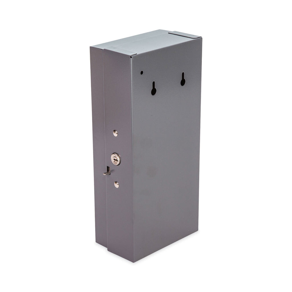 CONTROLTEK Steel Bond Box, 1 Compartment, 10.4 x 5.4 x 3.1, Gray