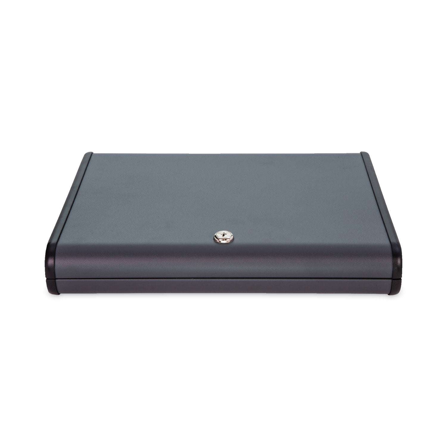 CONTROLTEK Key Lockable Key Cabinet, 60-Key, Metal, Charcoal Gray, 12 x 2.63 x 14.75