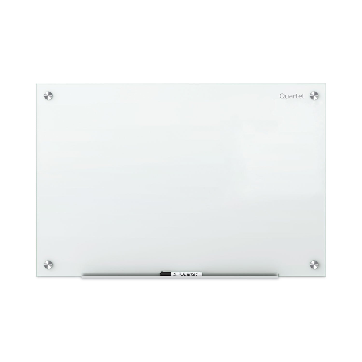 Quartet Infinity Magnetic Glass Marker Board, 36 x 24, White