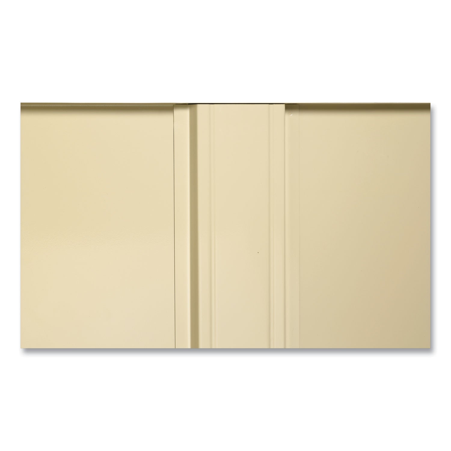 Tennsco Deluxe Combination Wardrobe/Storage Cabinet, 36w x 18d x 78h, Putty