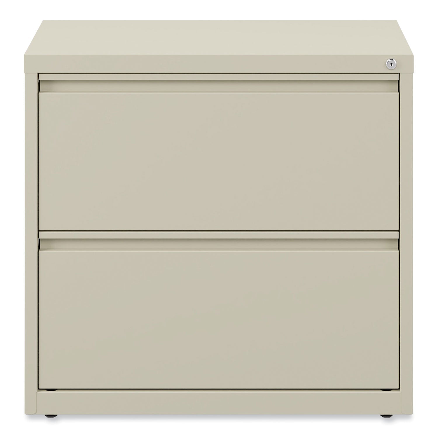 Alera Lateral File, 2 Legal/Letter-Size File Drawers, Putty, 30" x 18.63" x 28"