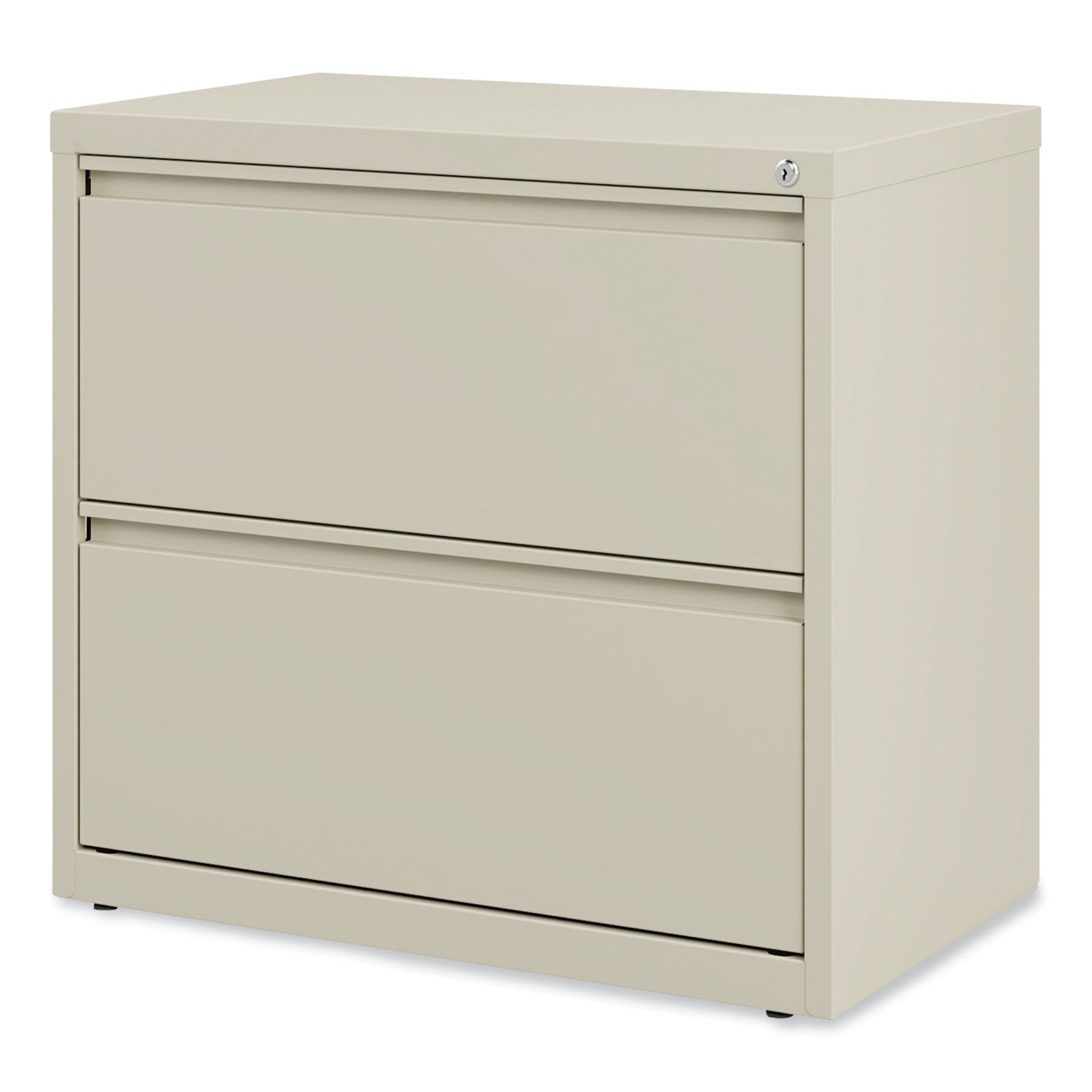 Alera Lateral File, 2 Legal/Letter-Size File Drawers, Putty, 30" x 18.63" x 28"