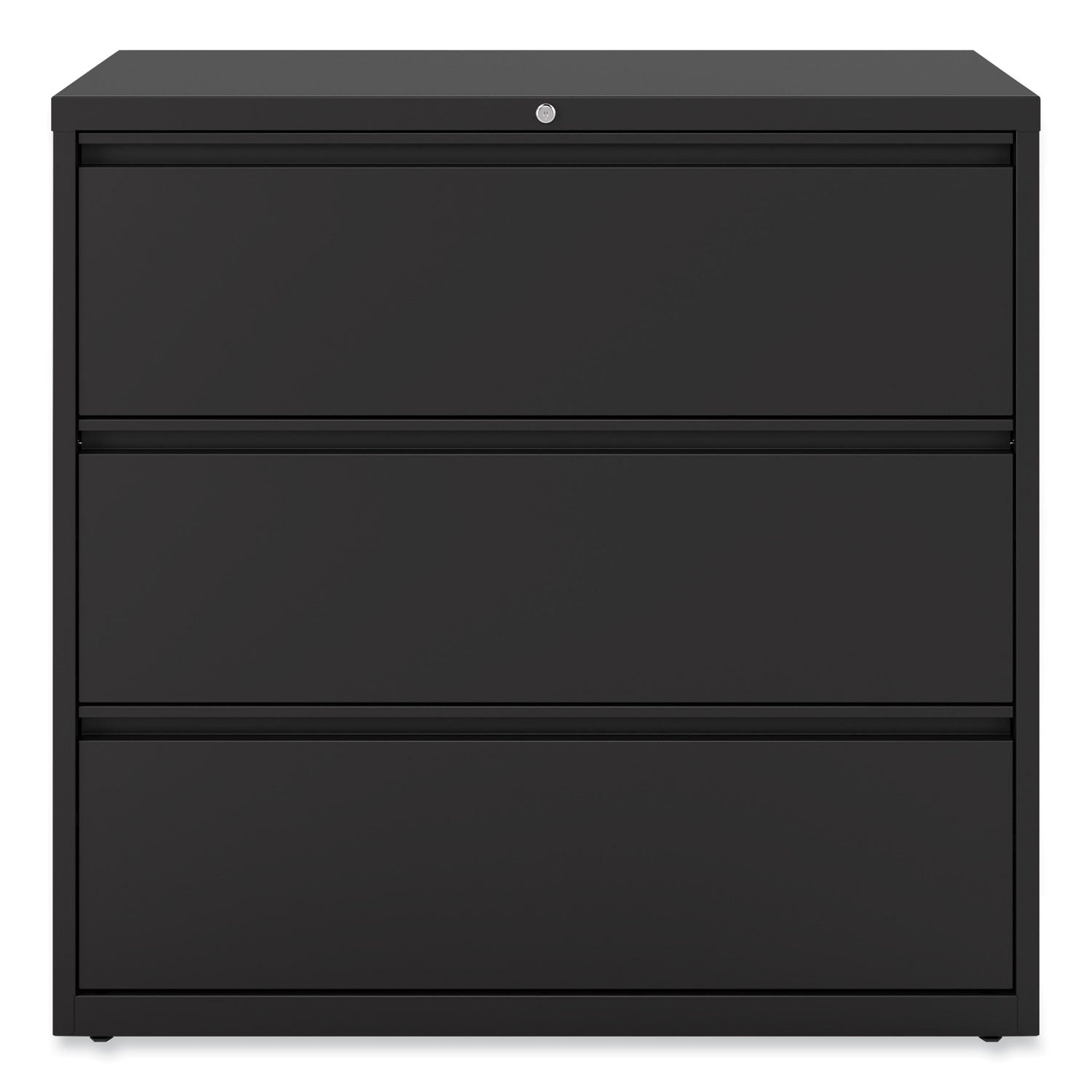 Alera Lateral File, 3 Legal/Letter/A4/A5-Size File Drawers, Black, 42" x 18.63" x 40.25"