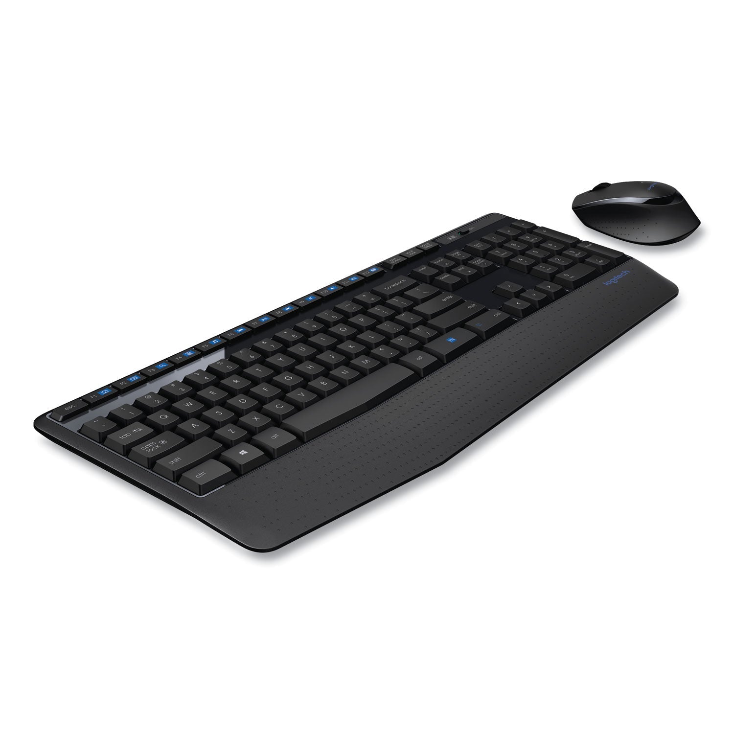 Logitech MK345 Wireless Combo, 2.4 GHz Frequency/30 ft Wireless Range, Black