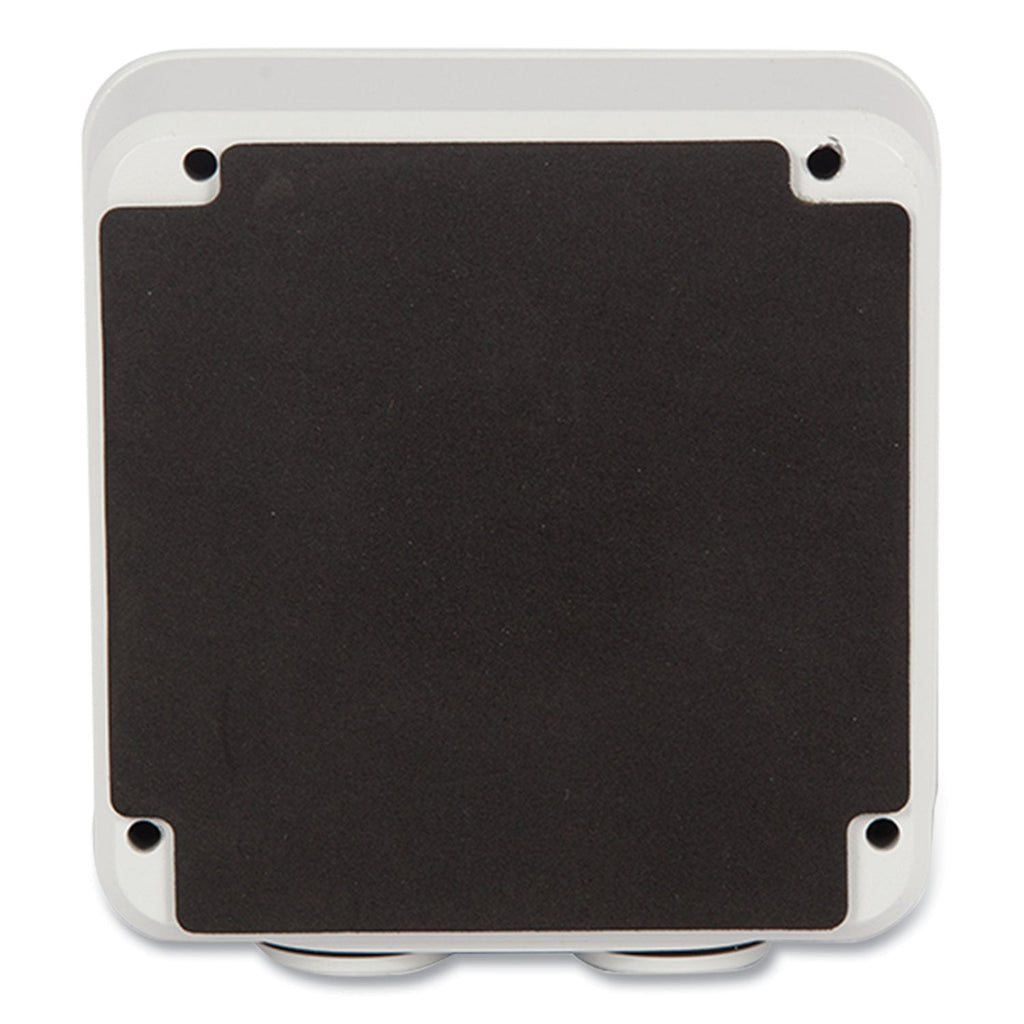 Gyration Fixed Outdoor Wall Mount, 4.92 x 4.92 x 9.17, White