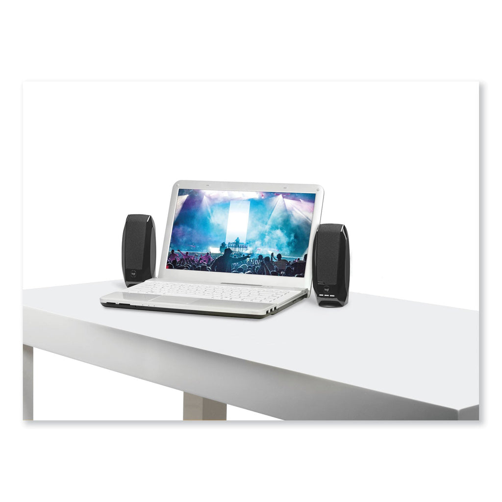 Logitech S150 2.0 USB Digital Speakers, Black