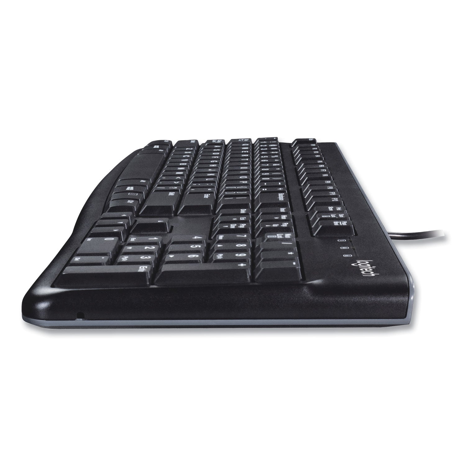 Logitech MK120 Wired Keyboard + Mouse Combo, USB 2.0, Black