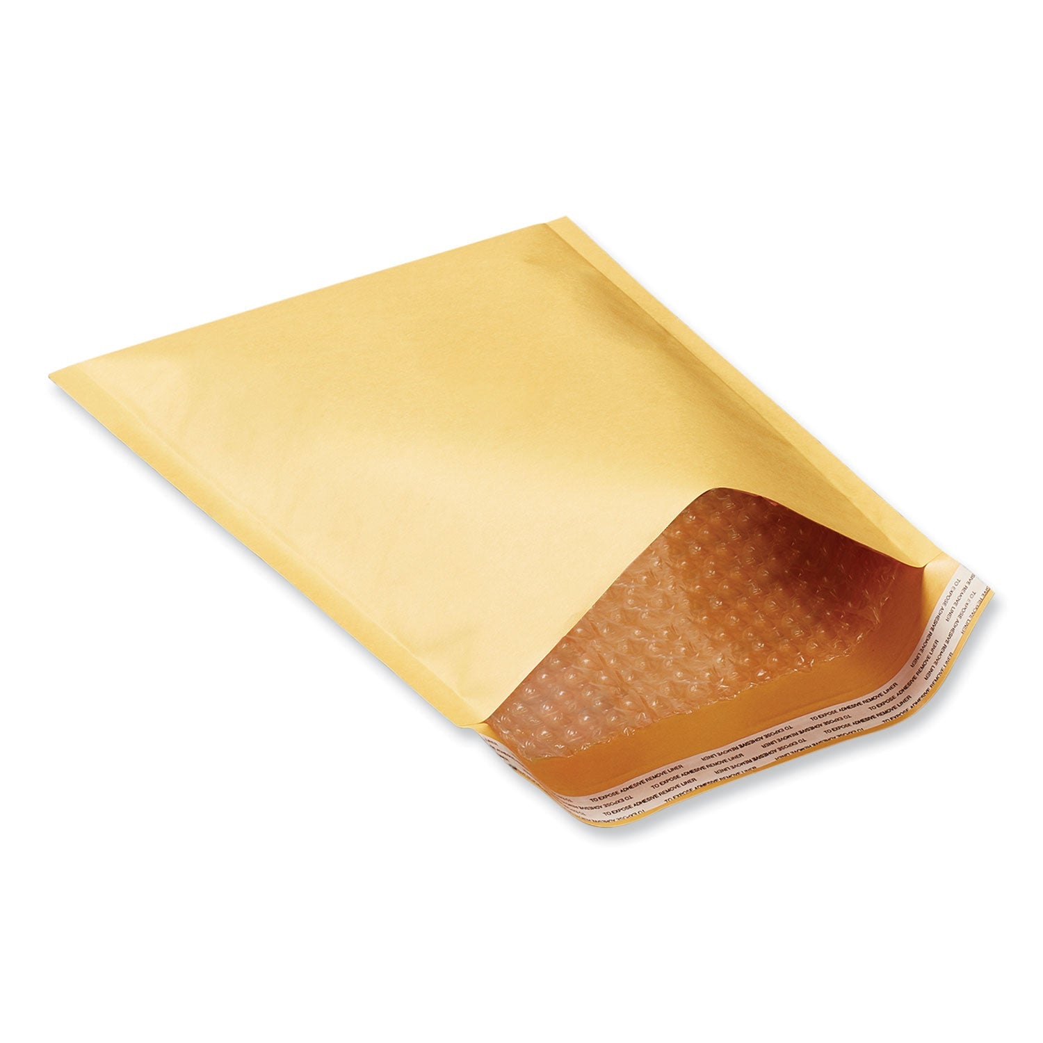Universal Peel Seal Strip Cushioned Mailer, #1, Extension Flap, Self-Adhesive Closure, 7.25 x 12, 25/Carton