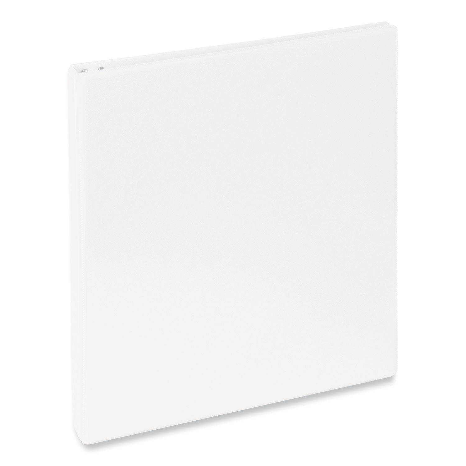 Universal Slant D-Ring View Binder, 3 Rings, 0.5" Capacity, 11 x 8.5, White