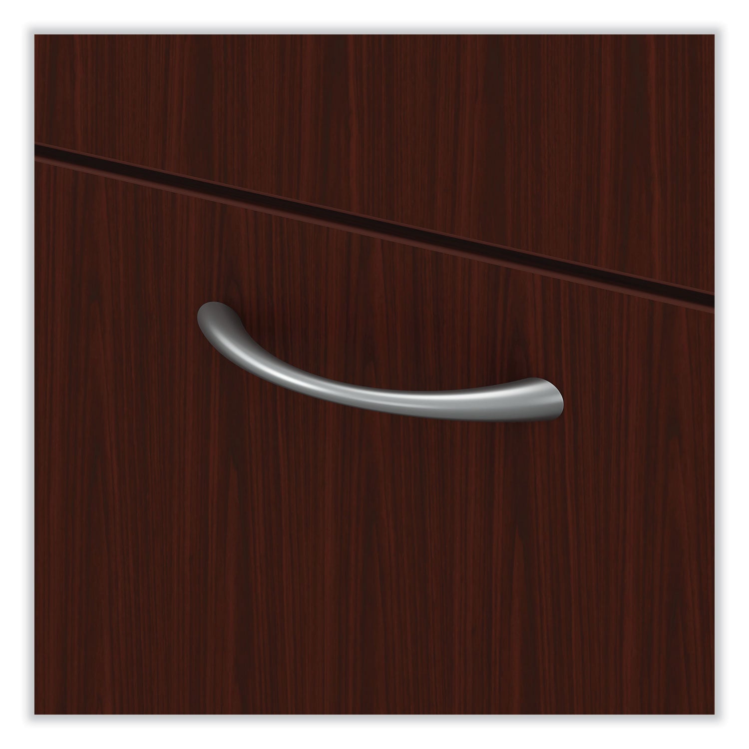 HON Mod Mobile Pedestal, Left or Right, 3-Drawers: Box/Box/File, Legal/Letter, Traditional Mahogany, 15" x 20" x 28"