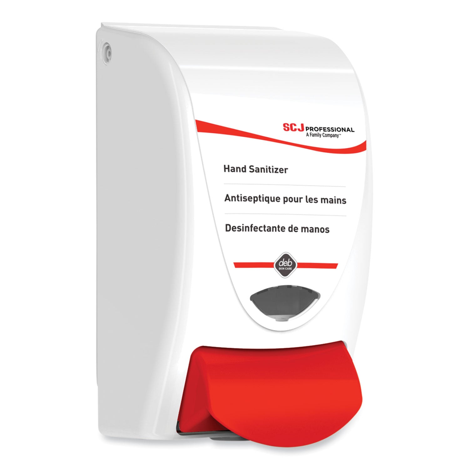 SC Johnson Professional Sanitizer Dispenser, 1 L, 4.92 x 4.6 x 9.25, White, 15/Carton