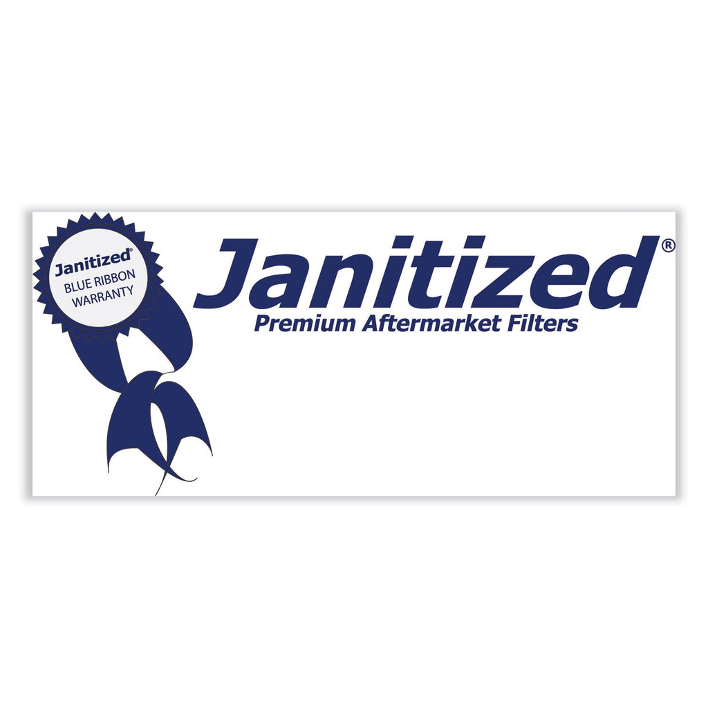Janitized Vacuum Filter Bags Designed to Fit Advance Spectrum CarpetMaster, 100/Carton