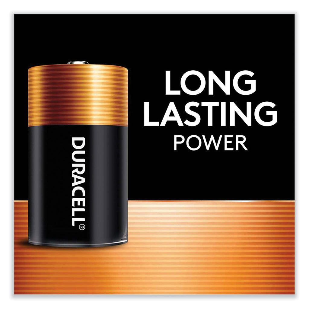 Duracell CopperTop Alkaline D Batteries, 8/Pack