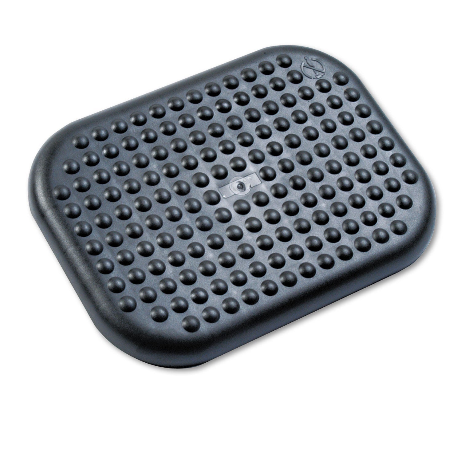 Rubbermaid Height Adjusting Tilting Footrest, 18.13w x 14.25d x 4.13 to 6.63h, Charcoal