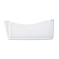 Rubbermaid Unbreakable Wall Files, Legal Size, 16.75" x 3.13" x 6.63", Clear