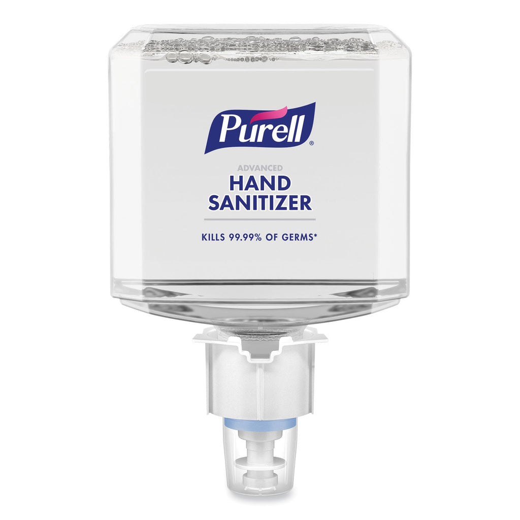 PURELL Advanced Hand Sanitizer Foam, For ES4 Dispensers, 1,200 mL Refill, Refreshing Scent, 2/Carton