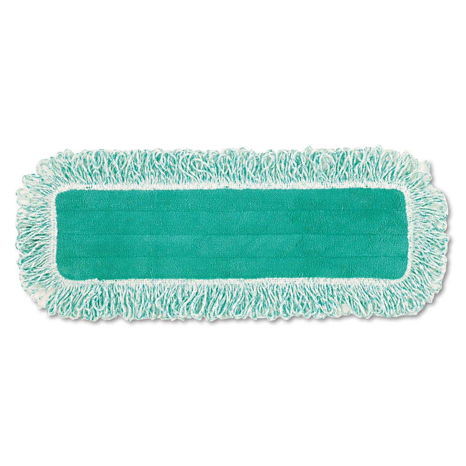 Rubbermaid Dust Pad with Fringe, Microfiber, 18" Long, Green