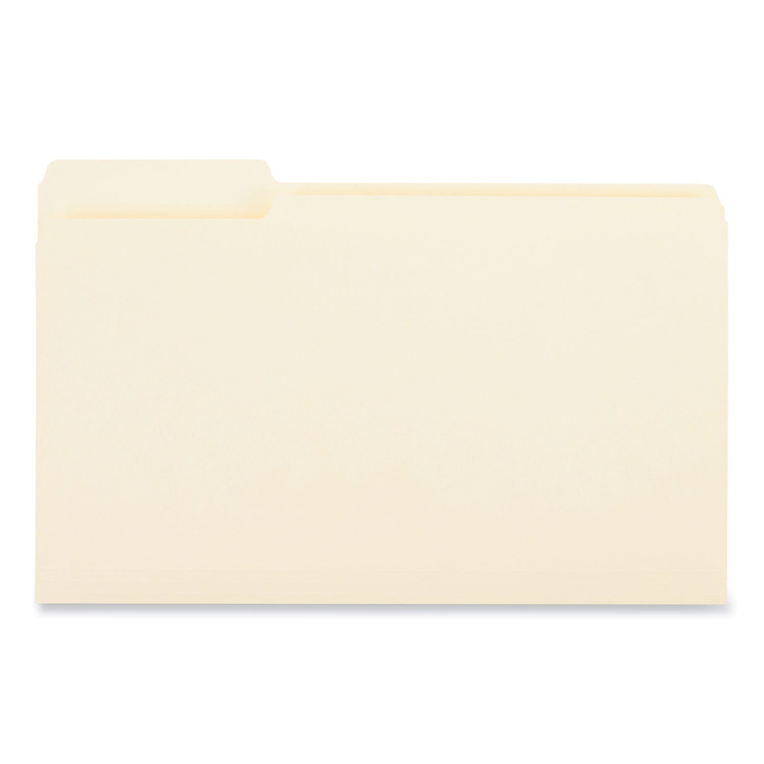 Universal Top Tab File Folders, 1/3-Cut Tabs: Left Position, Legal Size, 0.75" Expansion, Manila, 100/Box