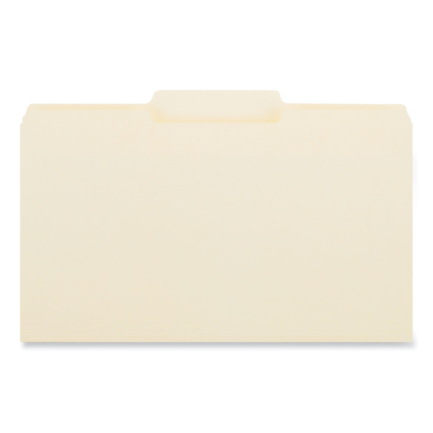 Universal Top Tab File Folders, 1/3-Cut Tabs: Center Position, Legal Size, 0.75" Expansion, Manila, 100/Box