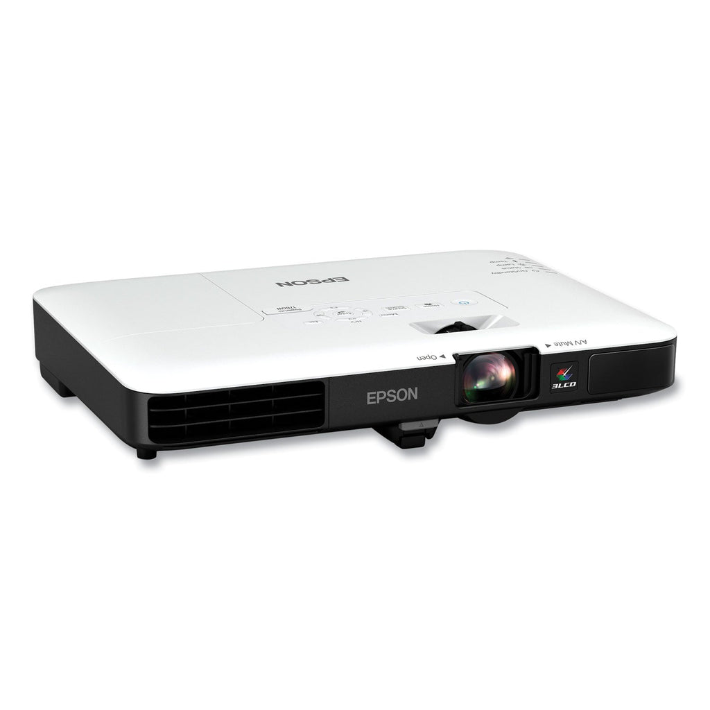 Epson PowerLite 1780W Wireless WXGA 3LCD Projector, 3,000 lm, 1280 x 800 Pixels, 1.2x Zoom