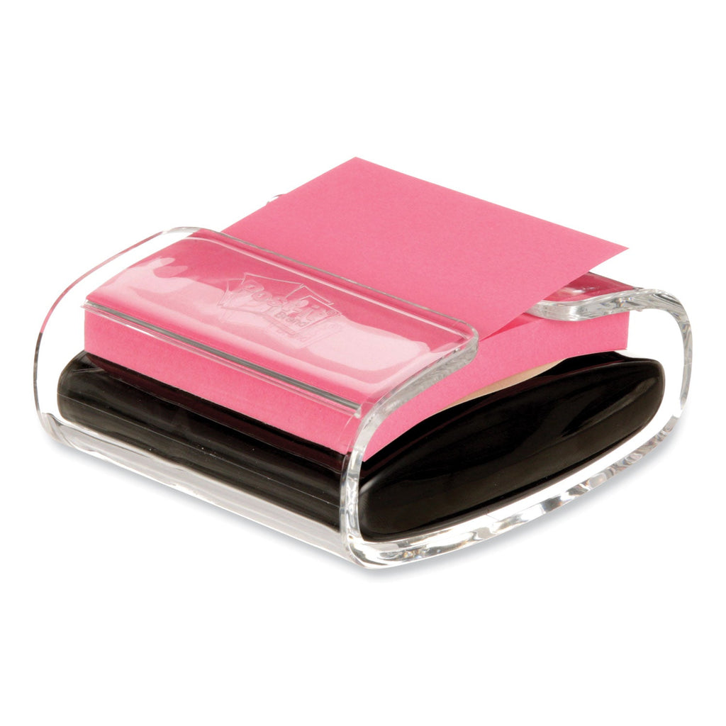 Post-it Pop-up Dispenser Value Pack, For 3 x 3 Pads, Black/Clear, Includes (12) Rio de Janeiro Super Sticky Pop-up Pad